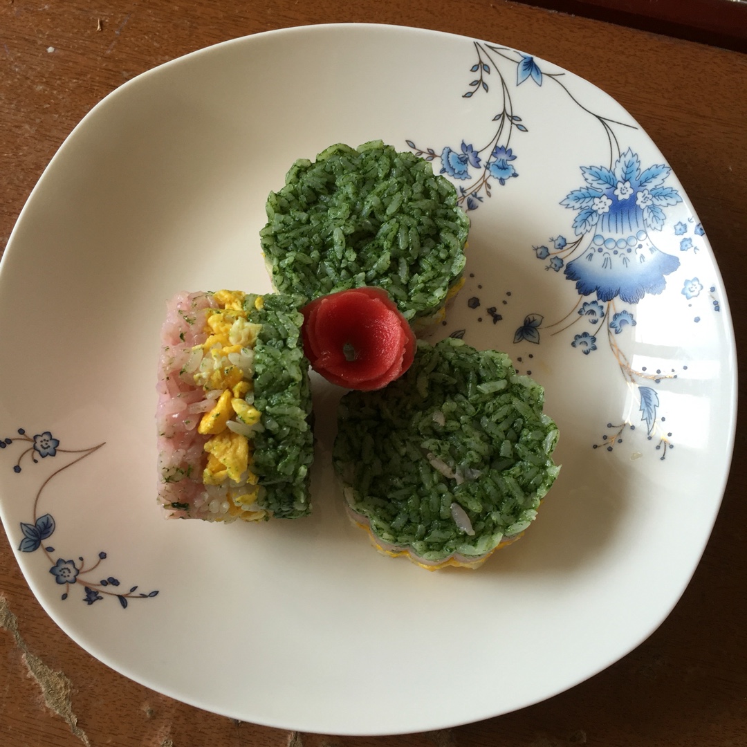 三色米饭