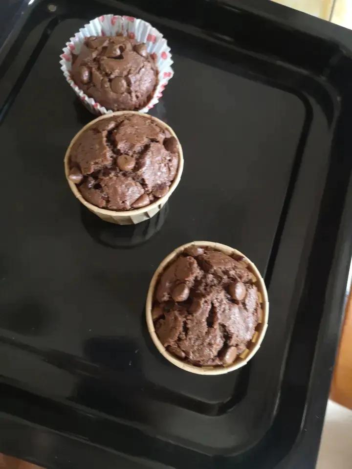 免打发❗搅一搅就能成功的巧克力麦芬