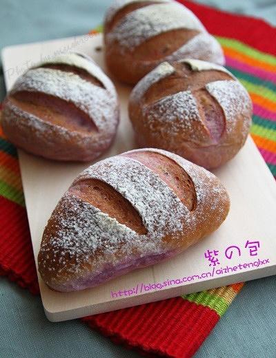紫薯包的做法