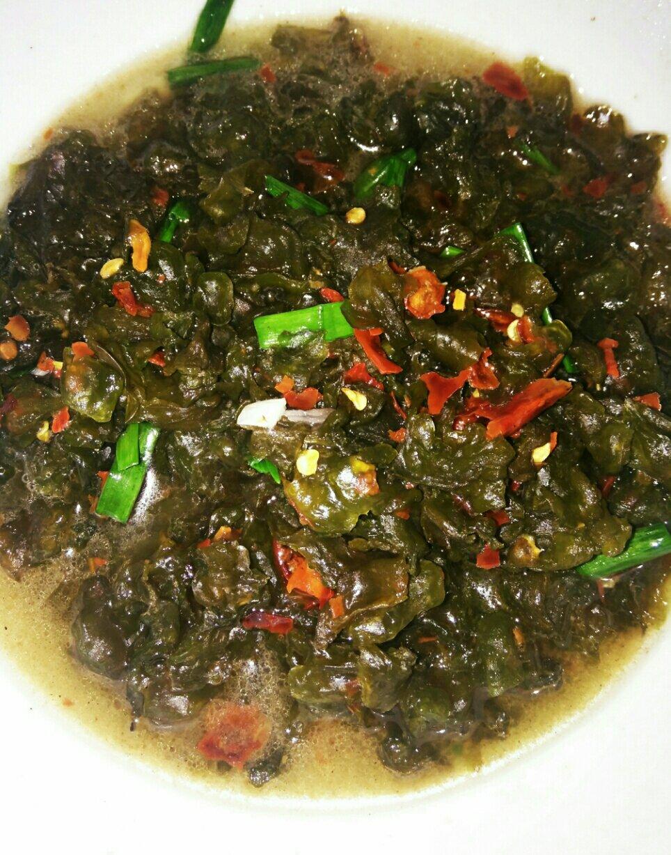 知星rose做的韭菜地角皮地皮菜