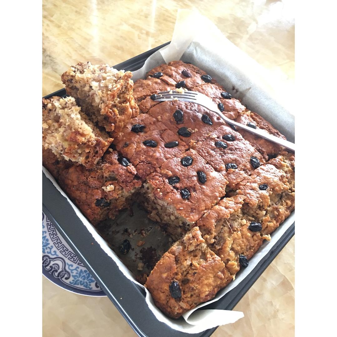 星巴克香蕉核桃蛋糕（Banana loaf）