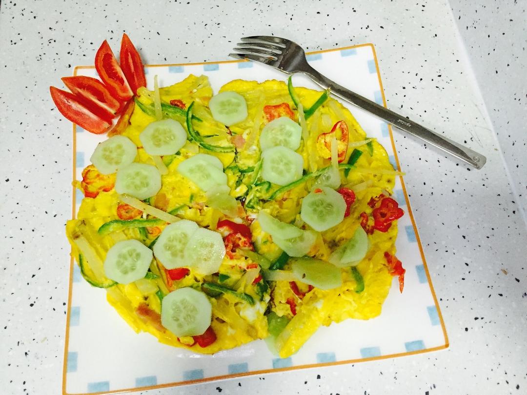 土豆鸡蛋煎饼
