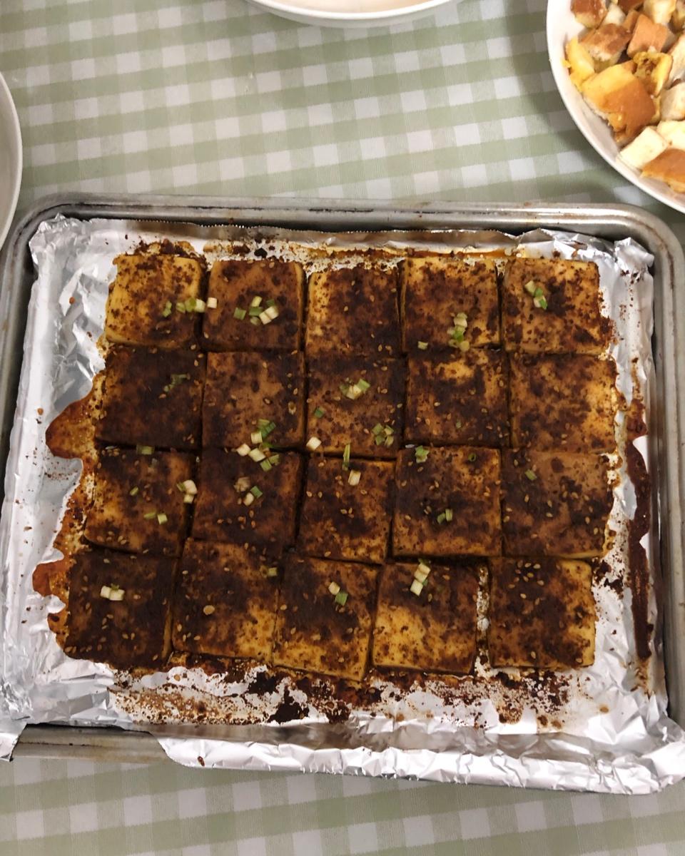烤豆腐