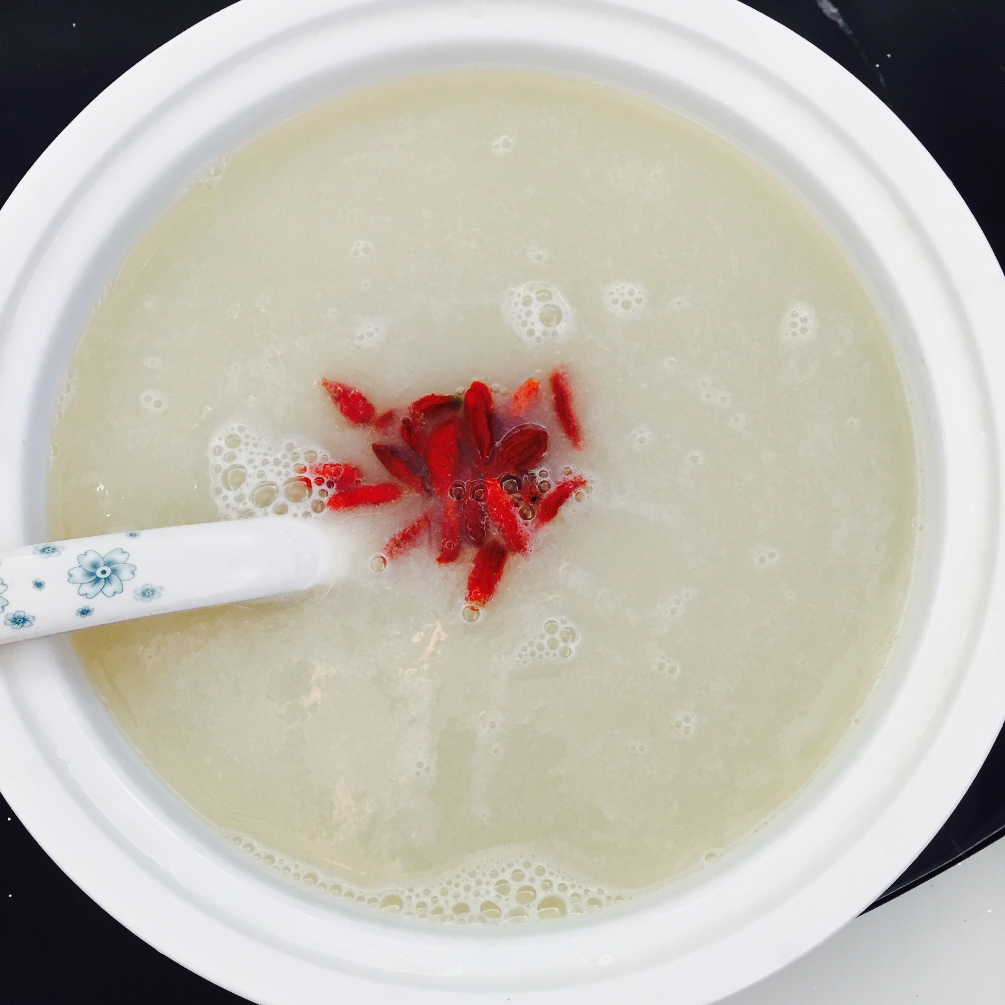 自制清香味甜藕汁羹