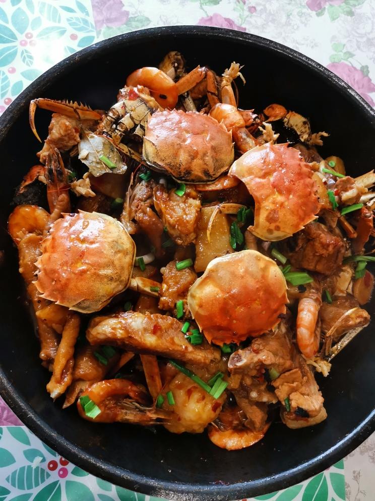 蟹肉煲的做法 步骤7