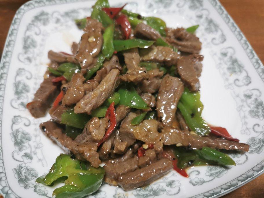 青椒牛柳