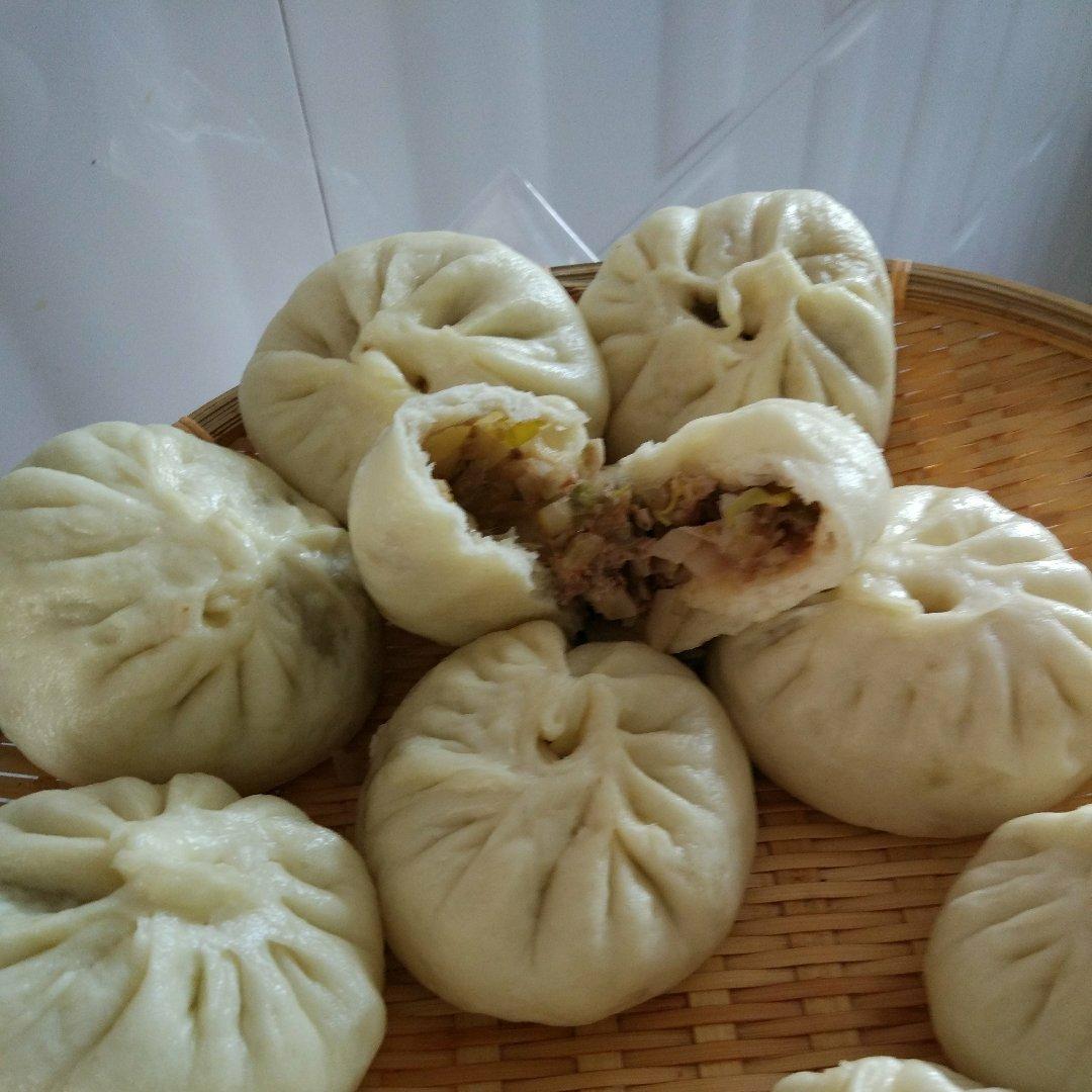 手工包子（肚脐包）
