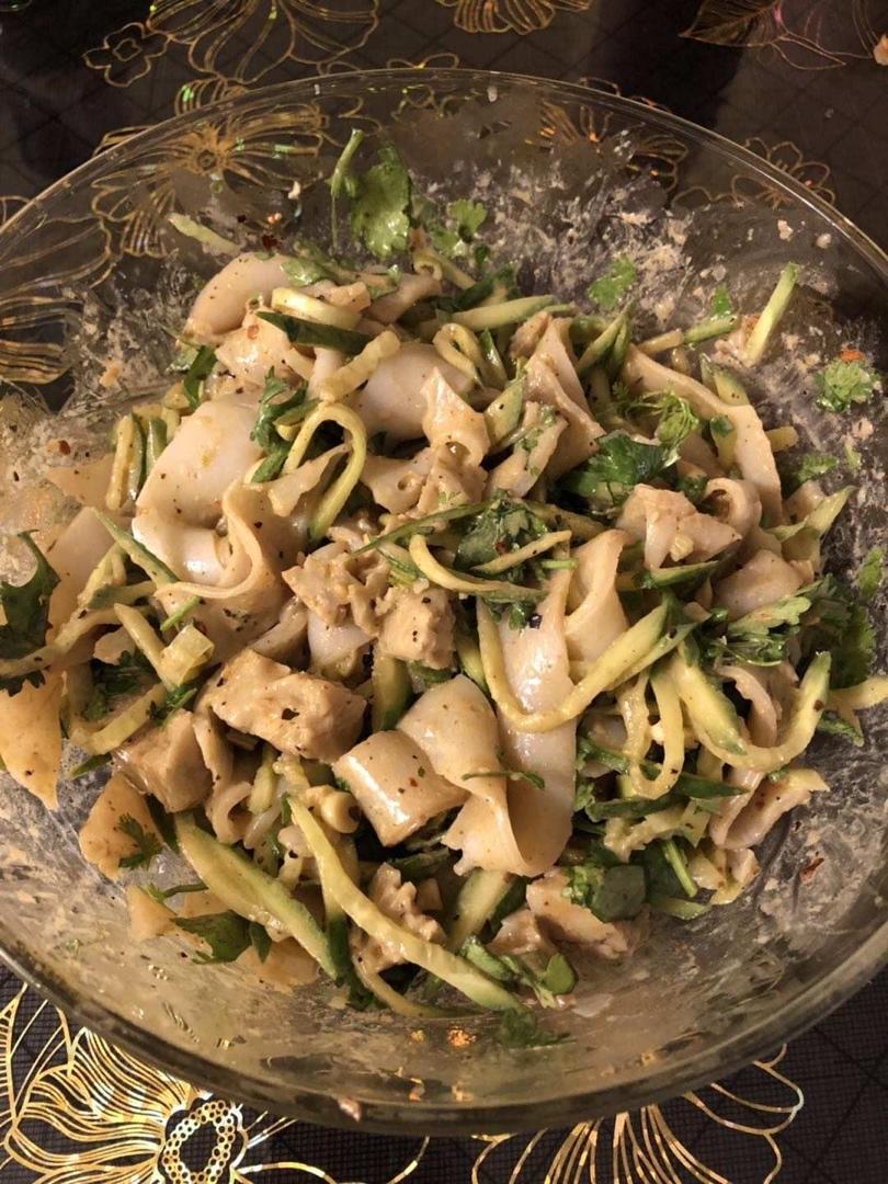 凉皮-家庭自制（告诉你自己做更劲道的秘诀）