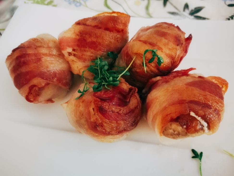 焦香多汁培根蘑菇卷：简单至极的做法