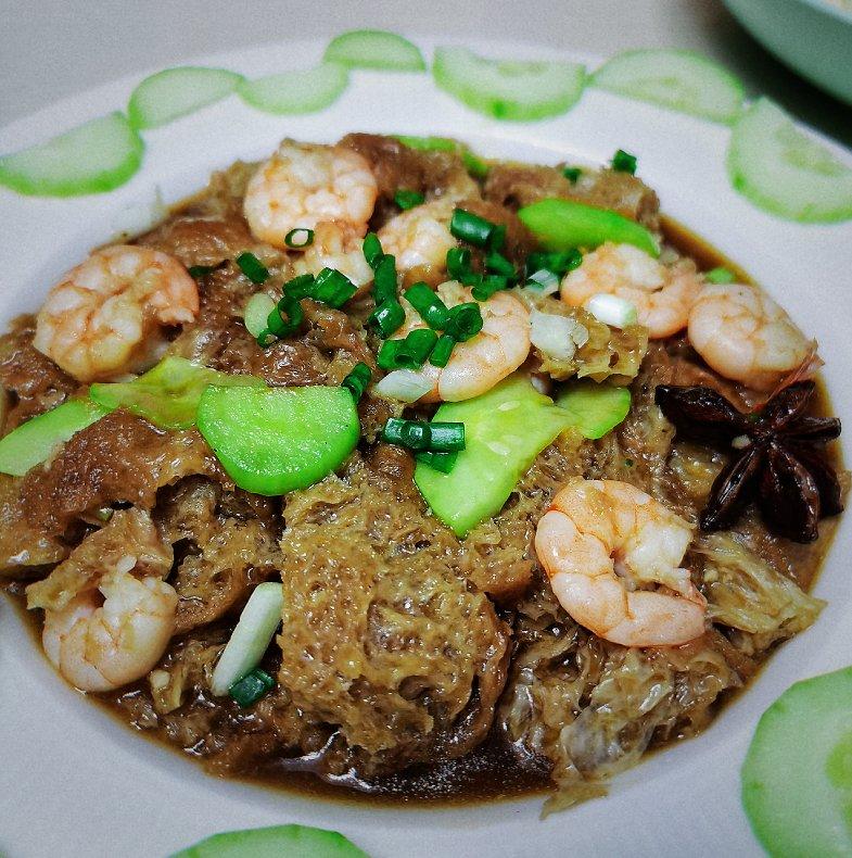 虾仁独面筋（天津版）