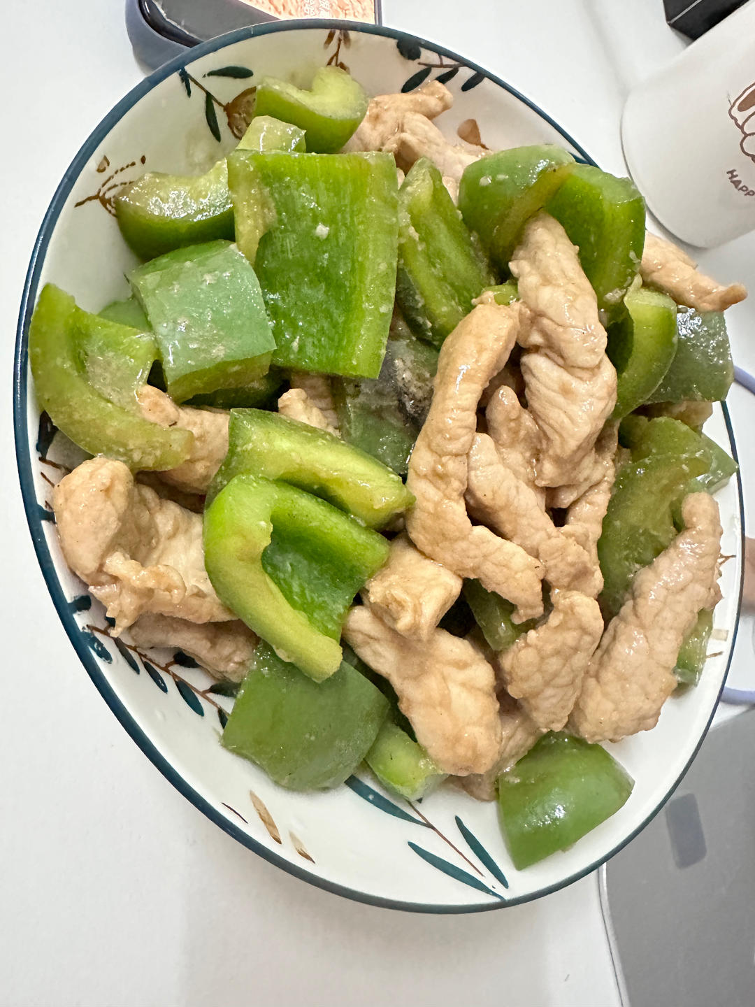 青椒炒肉丝