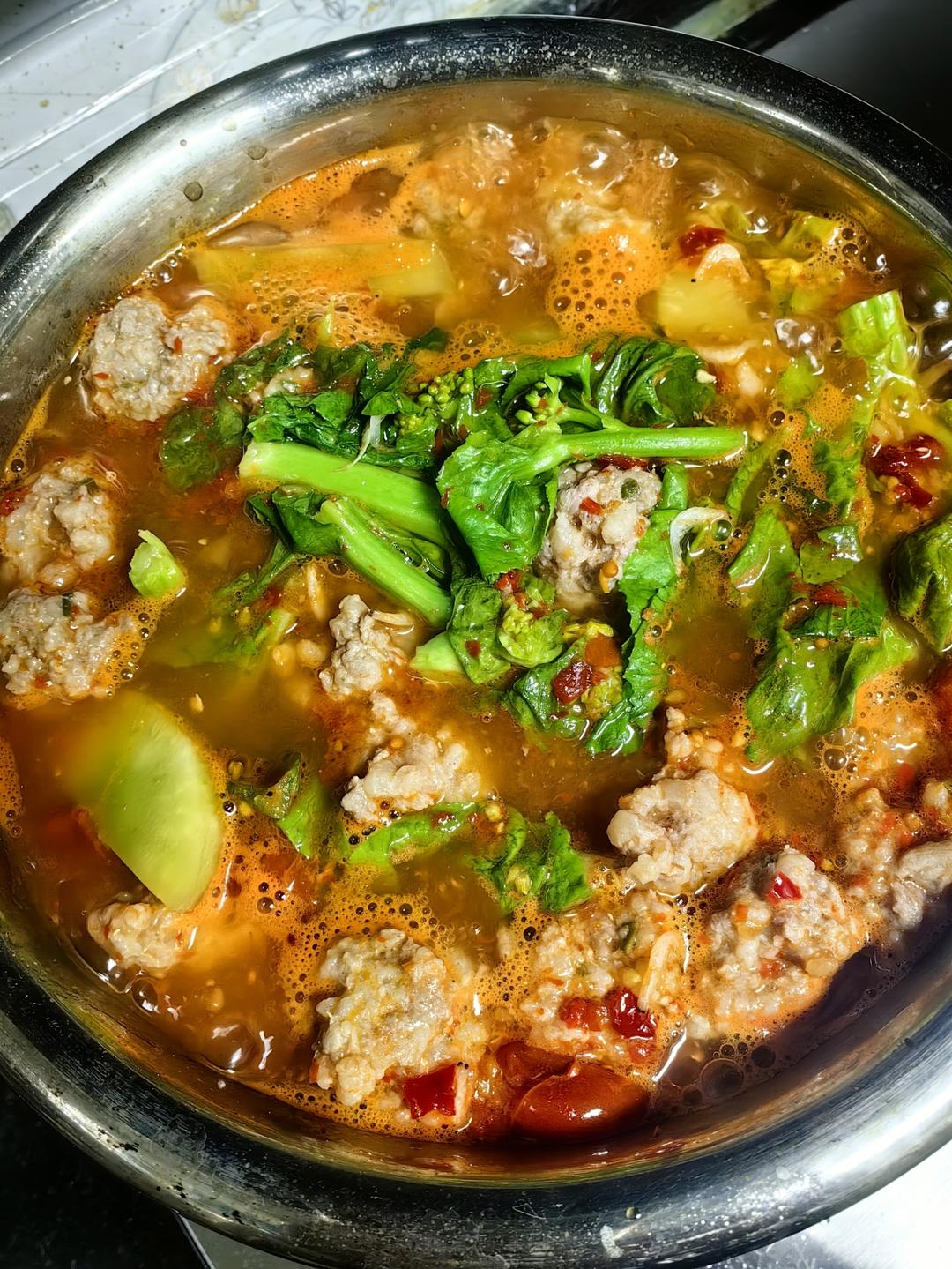 红酸汤肉丸