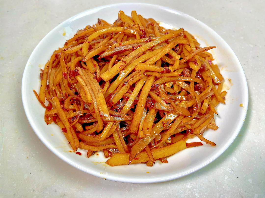 餐馆做法酱油土豆丝｜家常好菜