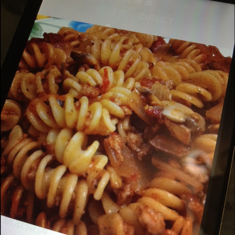 番茄肉酱意大利面