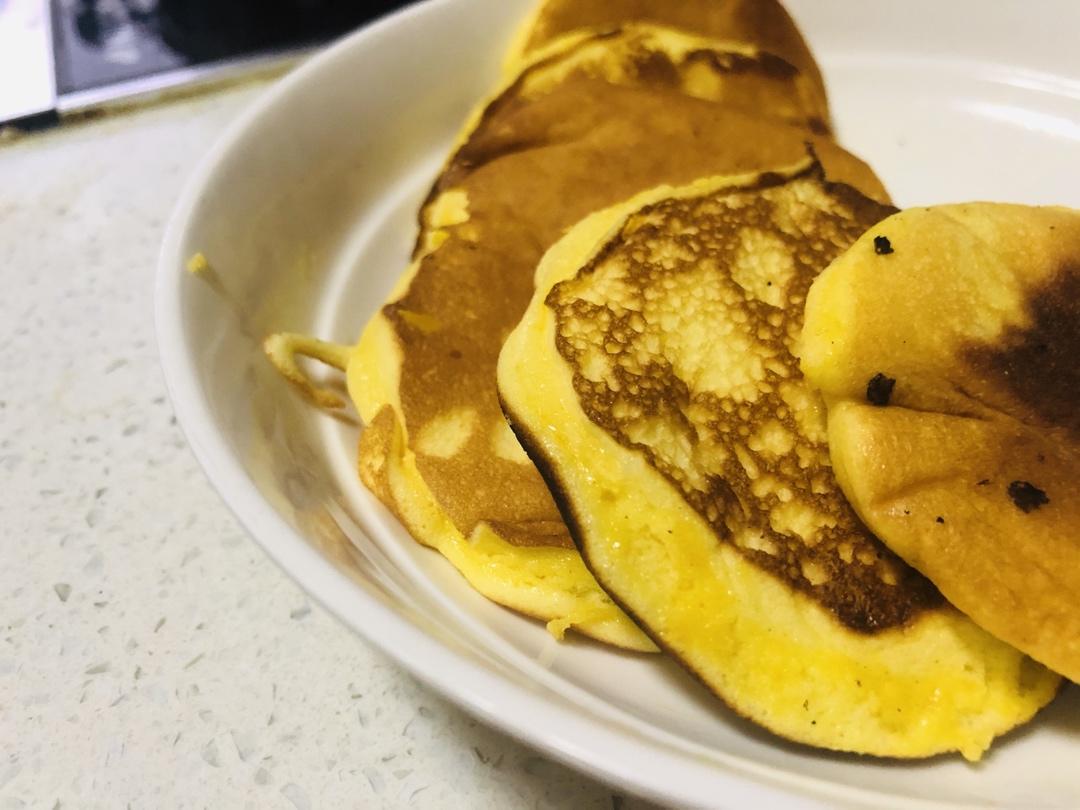 原味无油日式舒芙蕾厚松饼