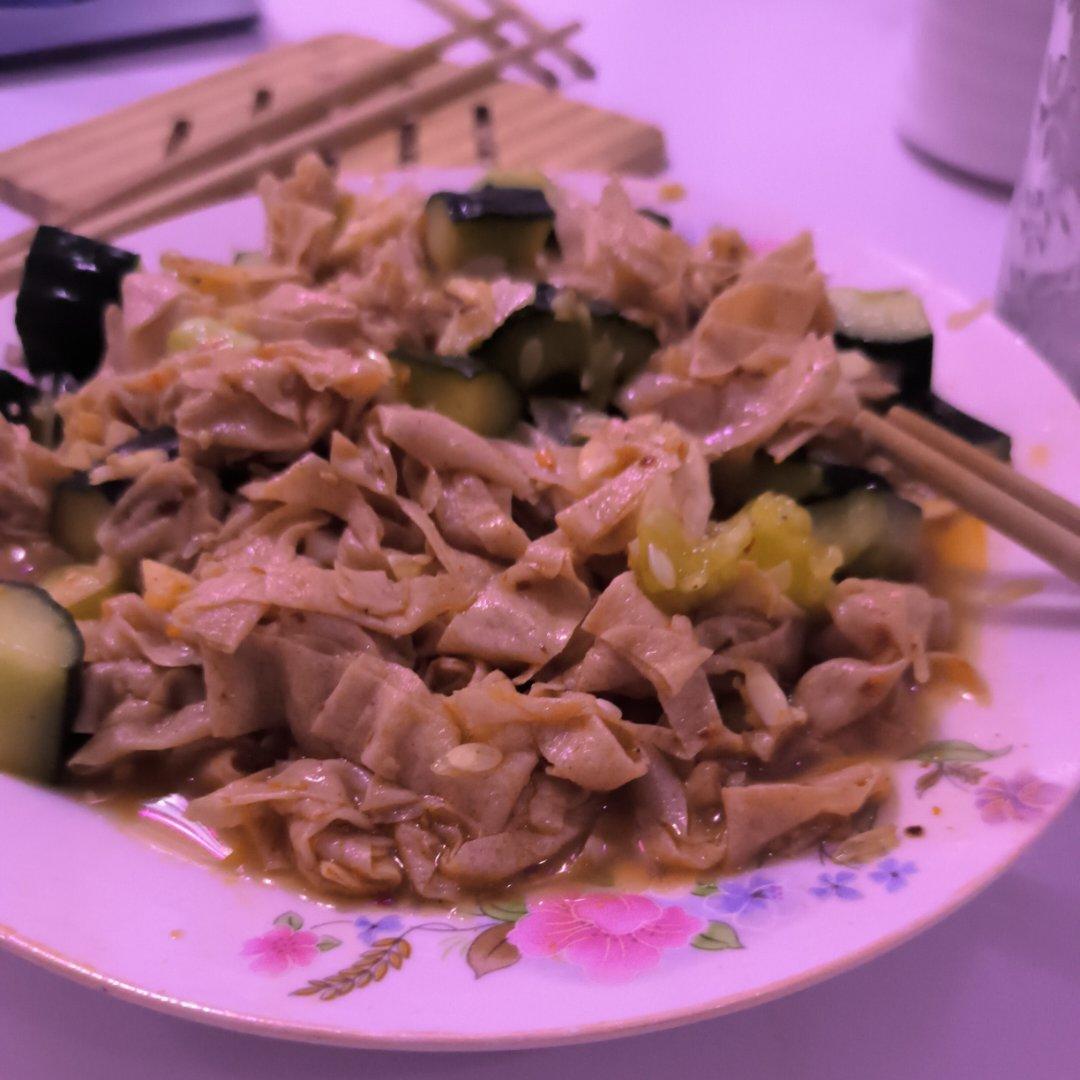 巨好吃的开胃凉拌黄瓜腐竹，零失败