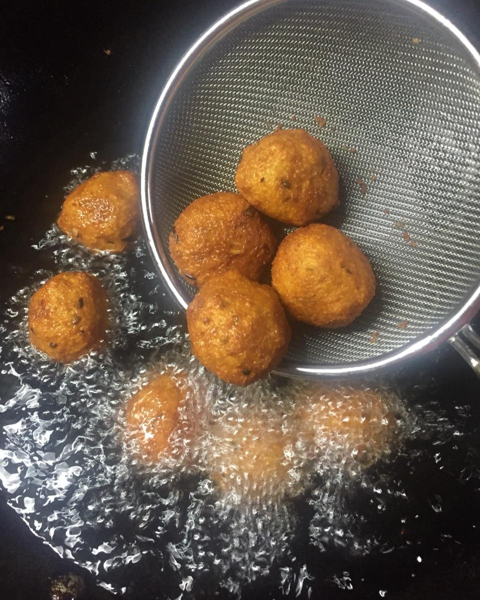 外公的炸藕圆（炸藕丸子）
