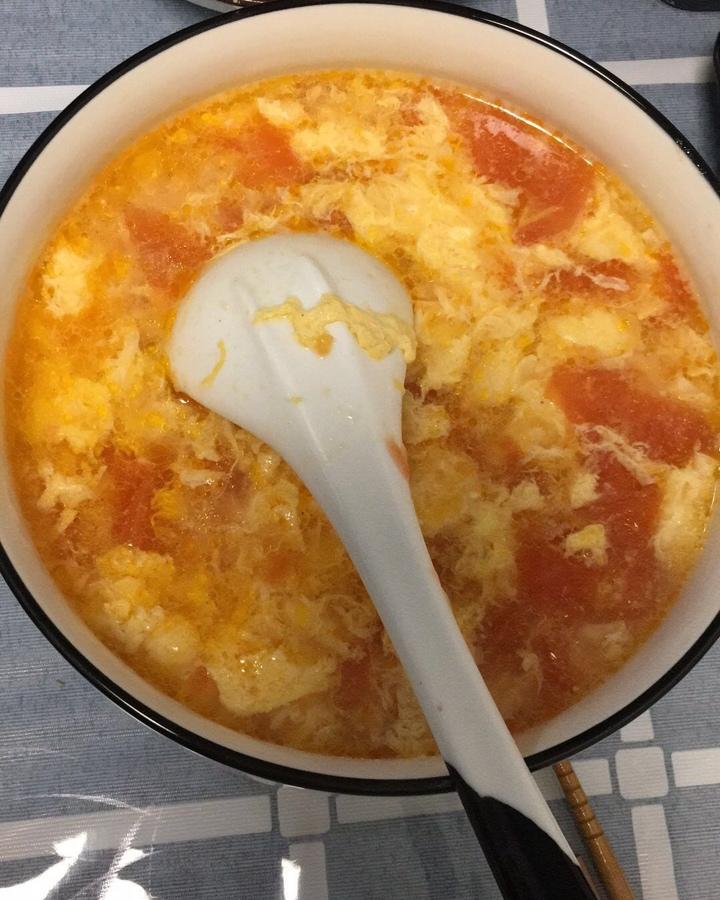 家常菜 西红柿鸡蛋汤 lucy-141做的西红柿鸡蛋汤