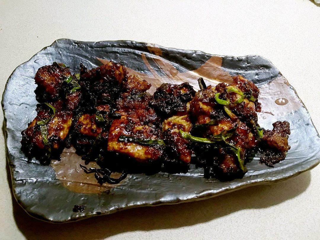 超嫩超香的葱烤大排