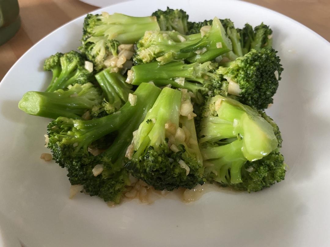 蚝油蒜蓉西兰花