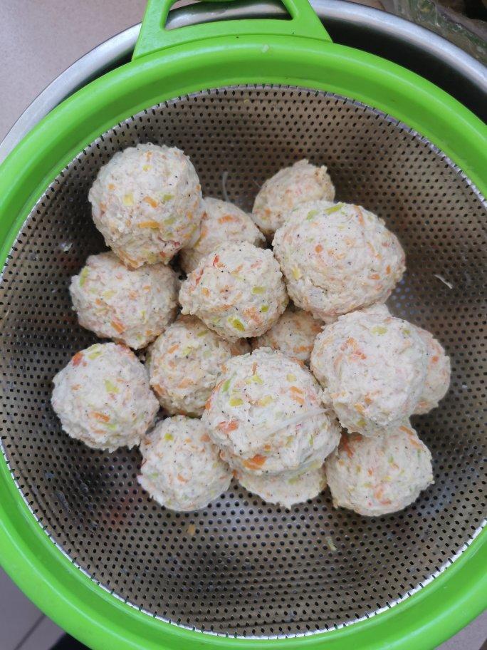 宇宙最好吃没有之一的减脂鸡胸肉虾仁丸子！无油无淀粉！高蛋白！