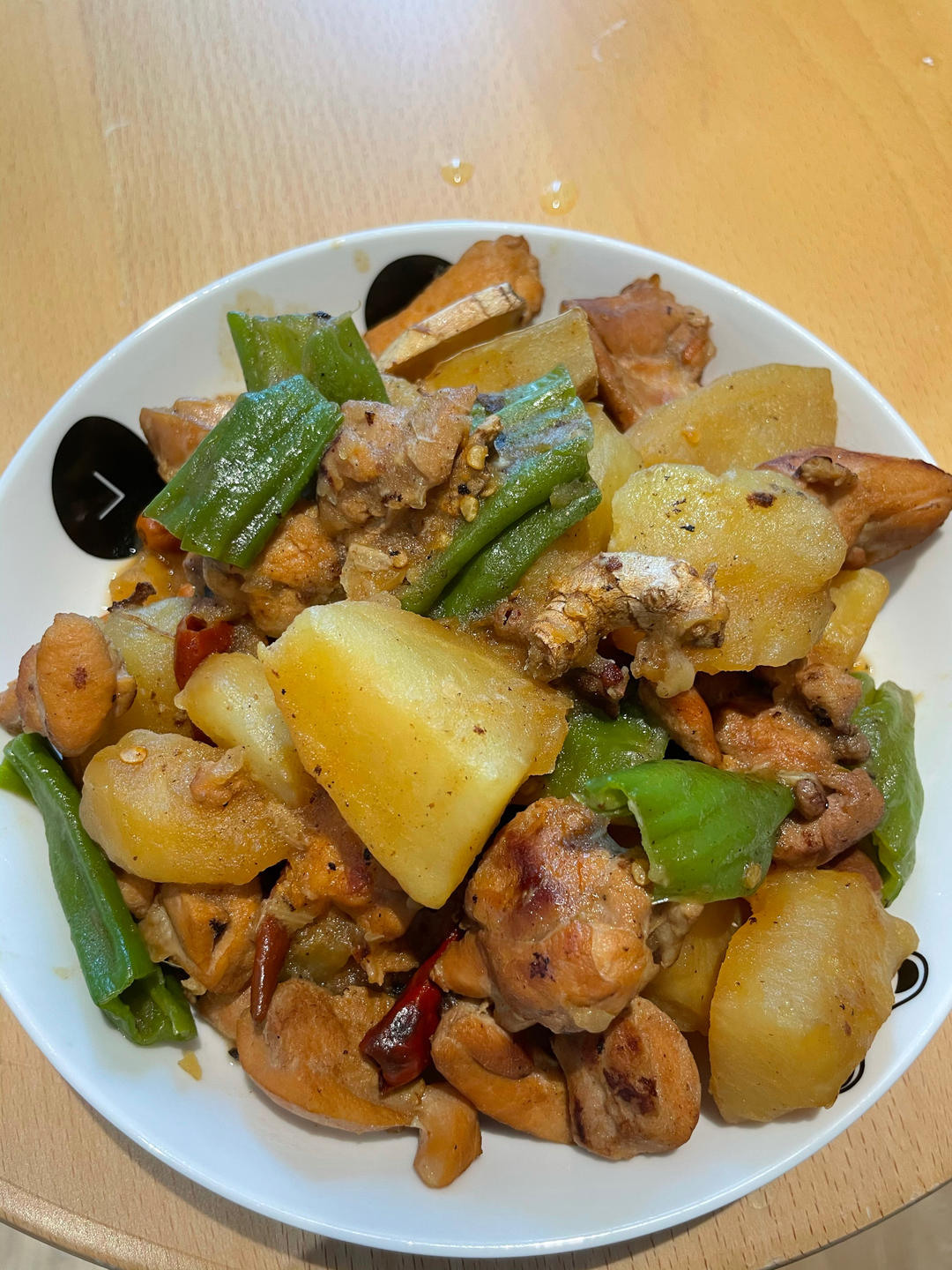 新疆特色大盘鸡（附加皮带面做法）