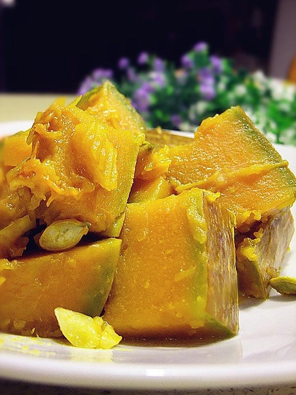 炆煮南瓜的做法