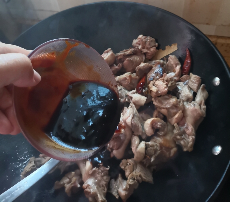 酱焖鸭肉的做法 步骤8