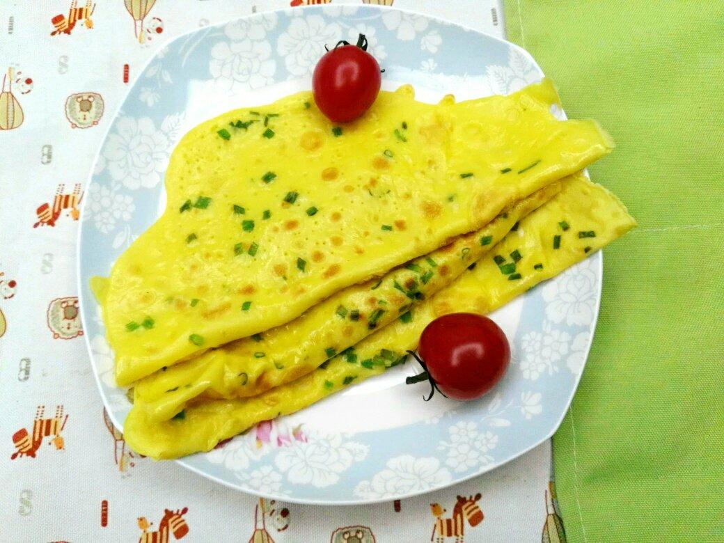 葱花鸡蛋饼