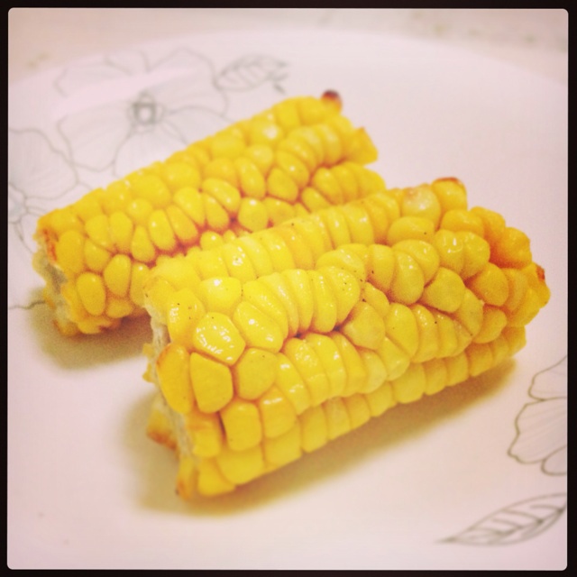 烤玉米