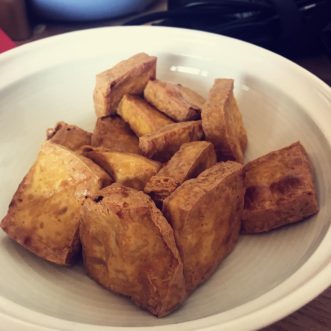 空气炸锅豆腐