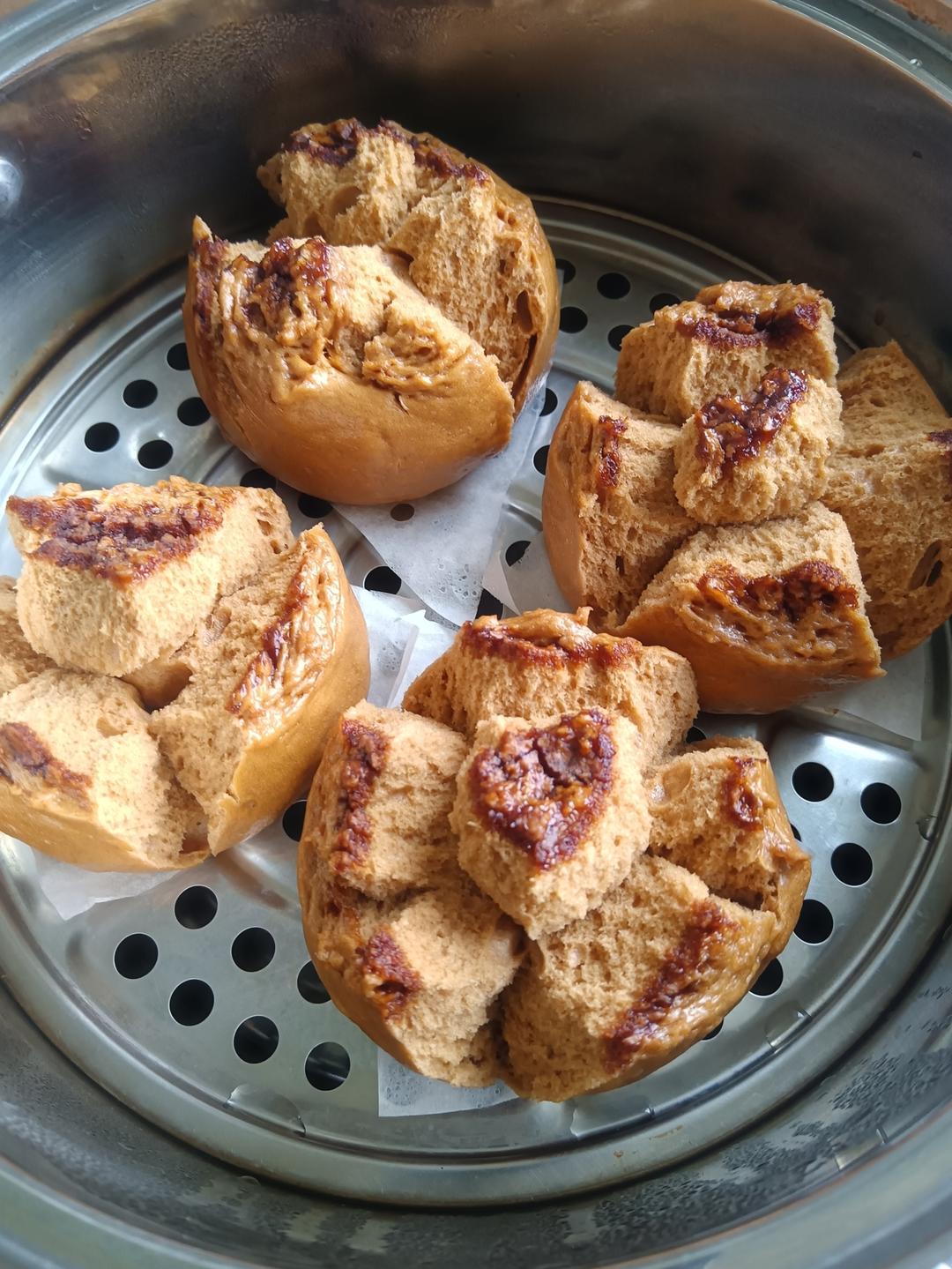 红糖自然开花馒头❗️按步骤来必定成功(ง•̀_•́)ง想偷懒不行哦