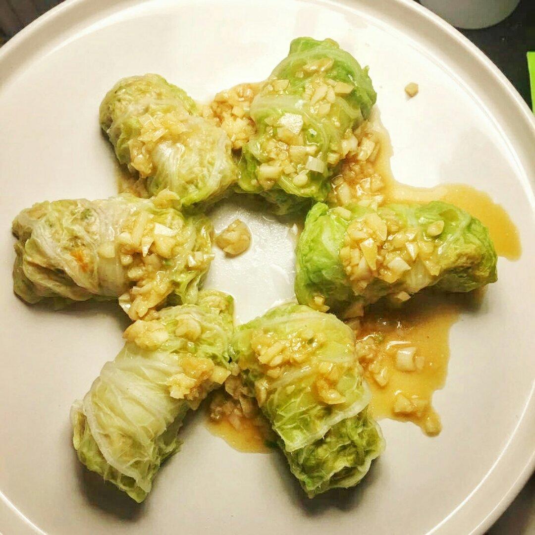 肉酿白菜卷