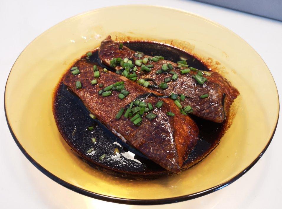 中式照烧三文鱼，即使全熟也好吃【喃猫料理日常】