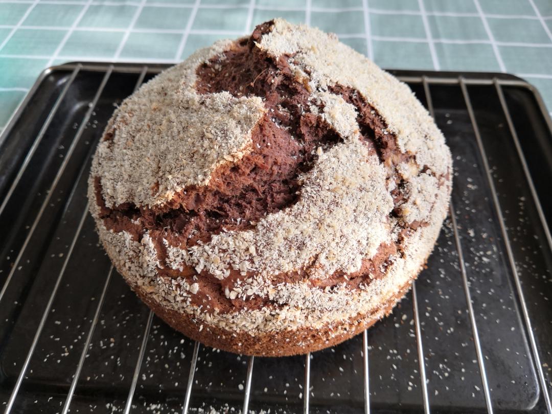 雪山磅蛋糕（香蕉可可）