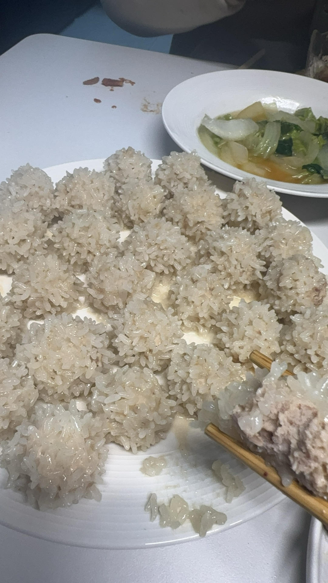 珍珠圆子（糯米蒸肉）超简单的年夜饭