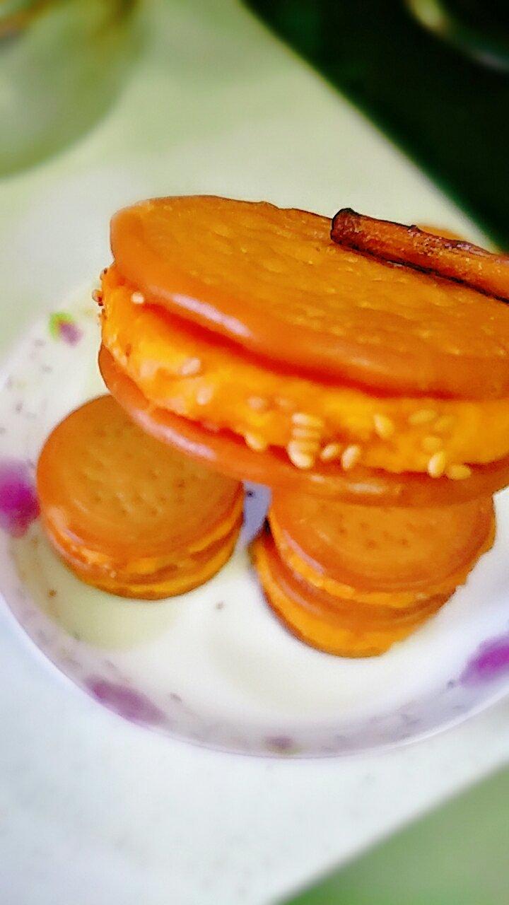 外酥里糯的南瓜饼