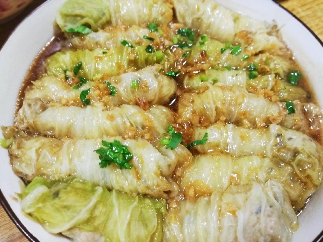 肉酿白菜卷