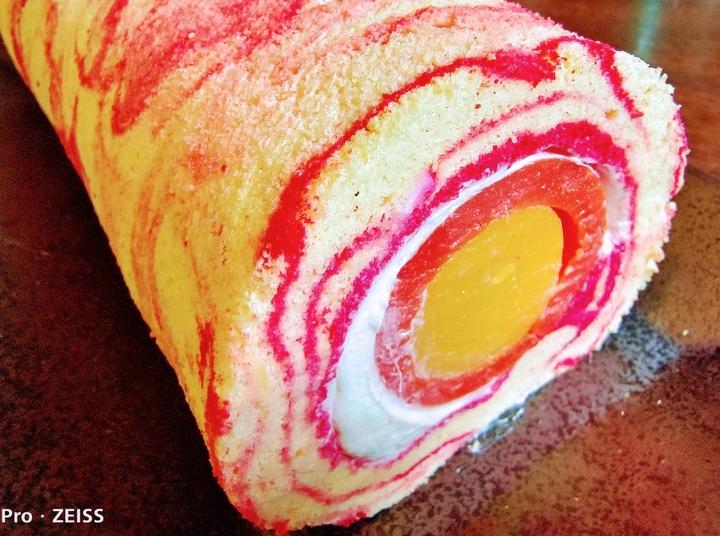 蛋糕卷 (潑墨畫版)