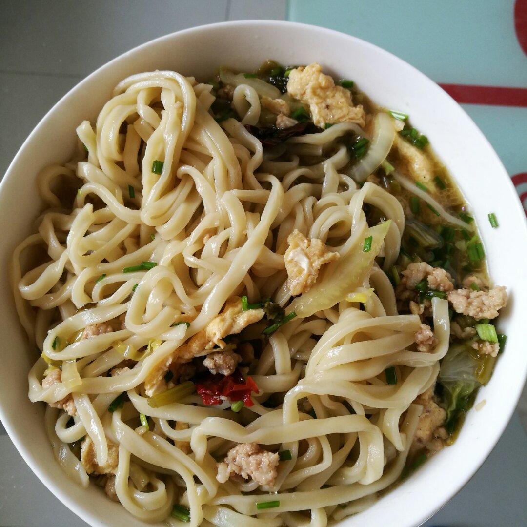 家常拌面（味道很好）