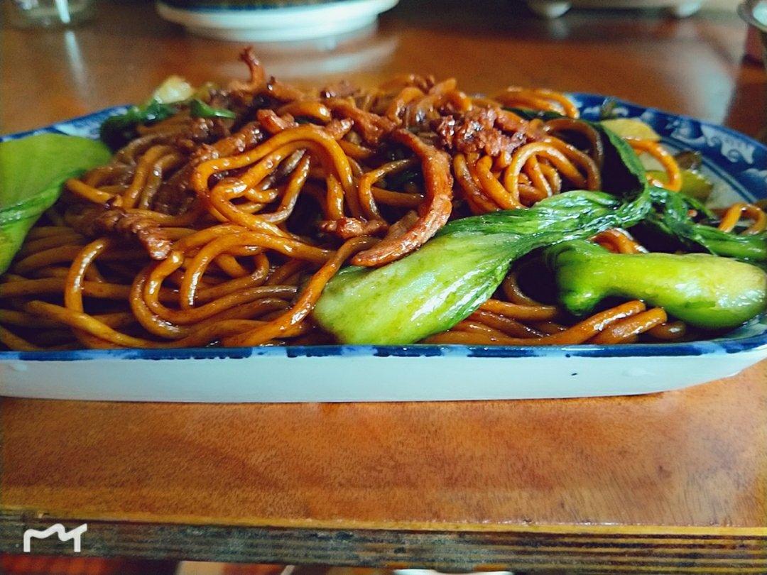肉丝炒面