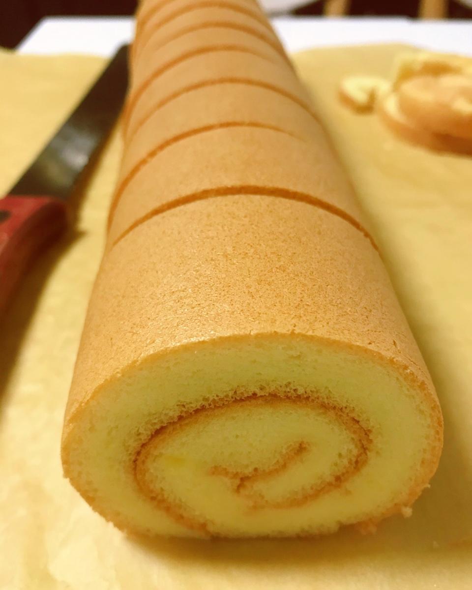 原味蛋糕卷