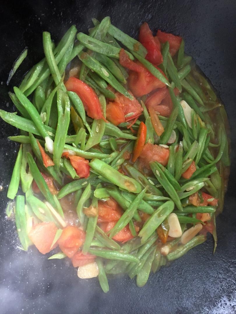 小炒四季豆