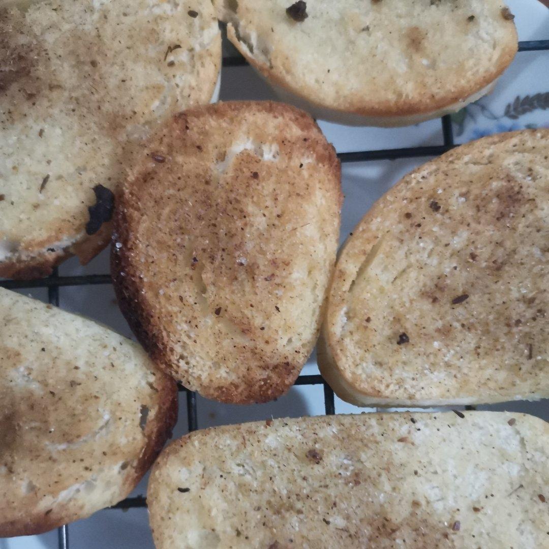 【素食】家庭烤箱版烤馒头片