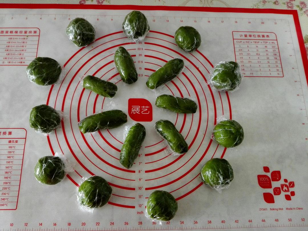 鲜甜青团的做法 步骤3