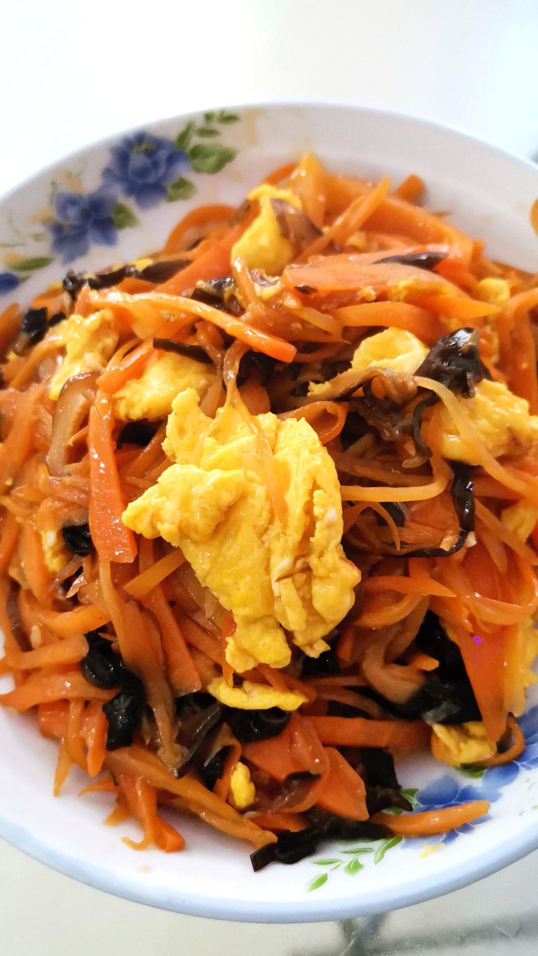 下饭菜鱼香鸡蛋