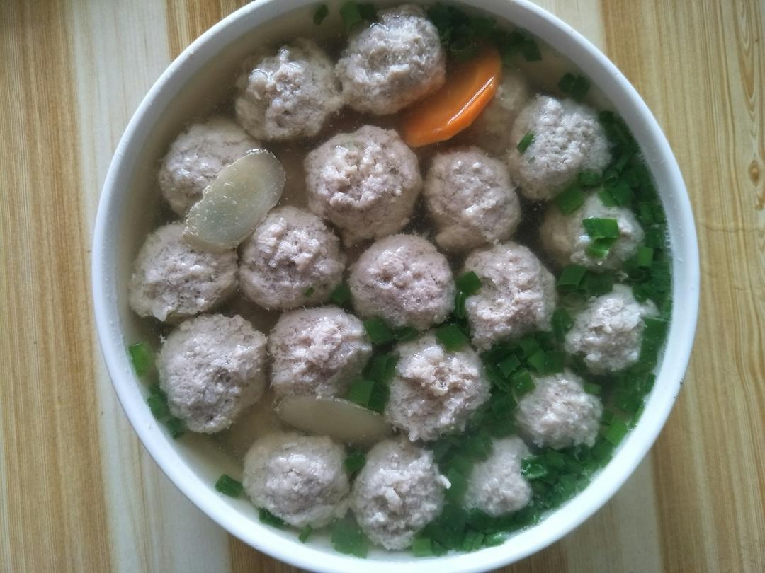 【猪肉丸子汤图片】訫随wo变_下厨房