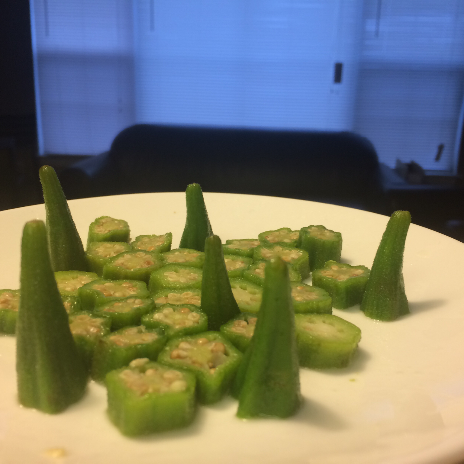 【白灼秋葵】清爽简单