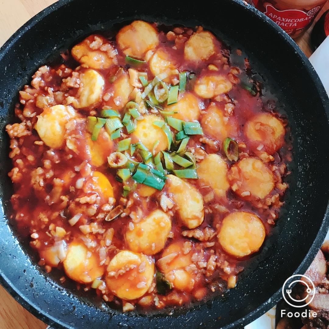 脆皮茄汁日本豆腐