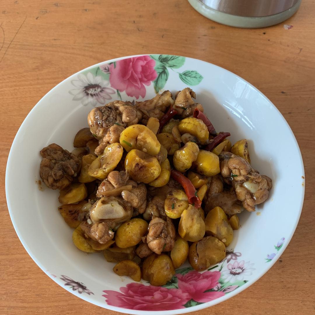 板栗烧鸡腿